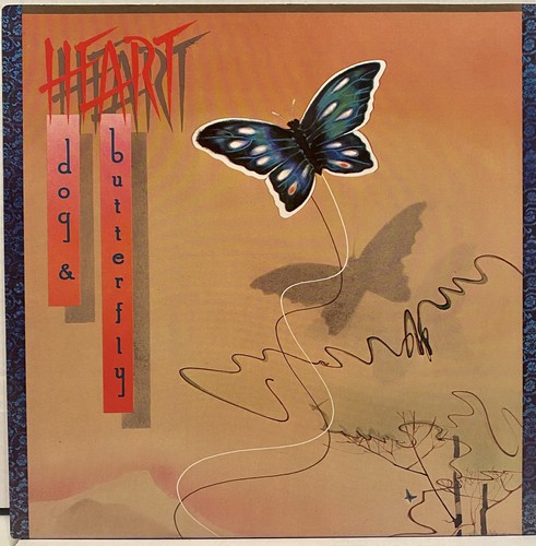Heart Dog And Butterfly Lo Vinyl Record Lyric First Pressing Gatefold