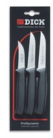 Dick KüChenmesser 3Er Set Prodynamic Messer Mit/Ohne Wellenschliff 1 SchäLmesser
