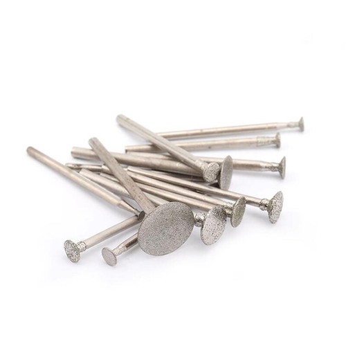 Diamond Burr Drill Bit 1-10mm Grinding Engraving Carving for Dremel Rotary Tool - Picture 4 of 12