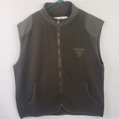Boyt Harness Company Fleeceweste Herren 3XL grün durchgehender Reißverschluss Save Habitat Hunt neu mit Etikett