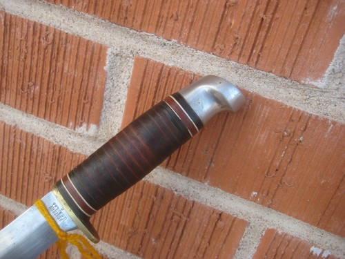 1979 Vintage 4" Blade WESTERN CUTLERY L66 * Skinning Hunting Knife & Sheath USA - Picture 9 of 14