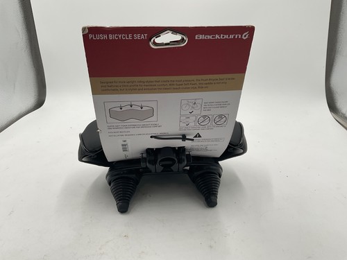 ORIGINAL New Blackburn Comfort Super Soft Foam Noseless Bicycle Seat, Black - Picture 2 of 2