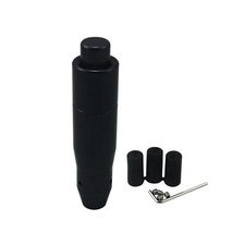 Aluminum Metal Car Automatic Gear Stick Shift Knob Shifter Lever With Button New