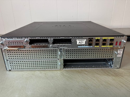 CISCO 3945 - CHASSIS V02 INTEGRATED SERVICE ROUTER W/RACK EARS CISCO 3900 SERIES - Picture 7 of 9
