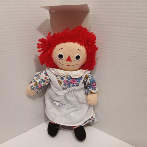 Vintage Original Raggedy Ann 12" Doll - Knickerbocker Toys - 1979 -Loose No Box