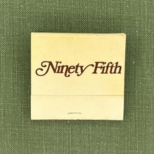 Ninety Fifth Restaurant John Hancock Center Chicago Illinois Vintage Matchbook