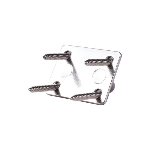 Almohadilla de gancho de techo de acero inoxidable 4 piezas grapa en forma de U tornillo de bucle montaje - Imagen 3 de 11