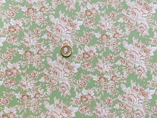 100% Cotton Craft fabric by the metre dress medium floral paisley Fat Quarter D - Picture 43 of 121