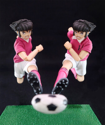 Dasin GT model 6 inch action Captain Tsubasa brother Masao & Kazuo