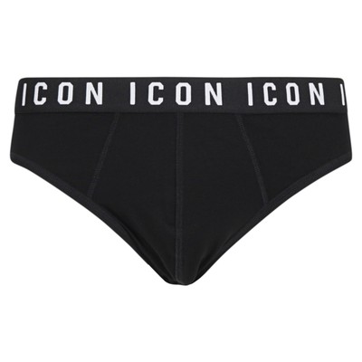 Slip Uomo DSQUARED2 - Pack Da 3, Cotone, Colore Nero, Lavabile In Lavatrice