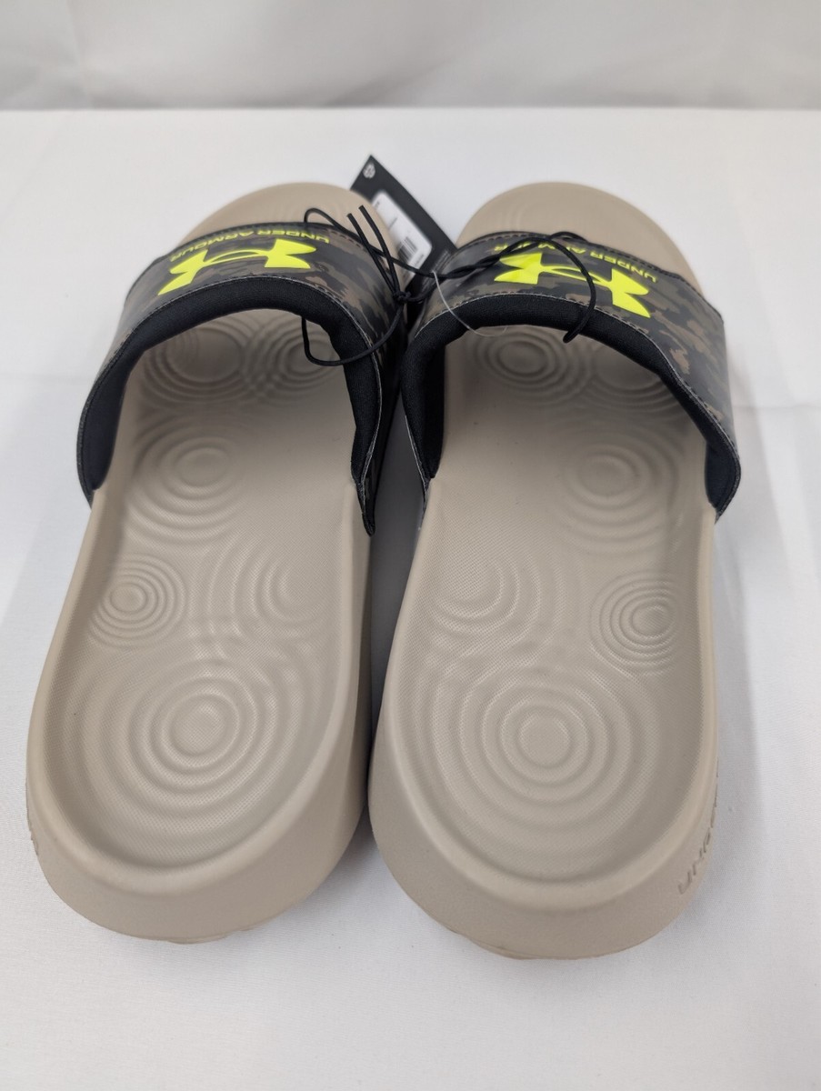 Mens Under Armour Size 10 Green Ignite Select Camo Slip On  display picture 2