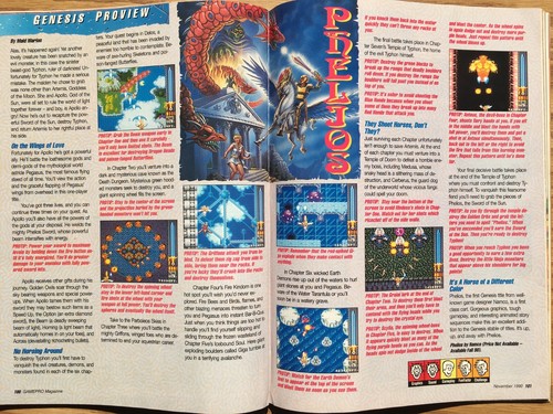 GamePro Magazine #16 - November 1990 - Mega Man 3 - Dragon Warrior - 6 INSERTS!! - Picture 10 of 12