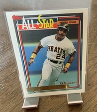 1992 Topps All-Star Gold Winner Barry Bonds #390