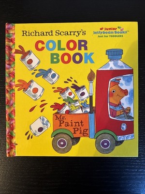 Richard Scarry's Color Book by Richard Scarry (1976, Hardcover)