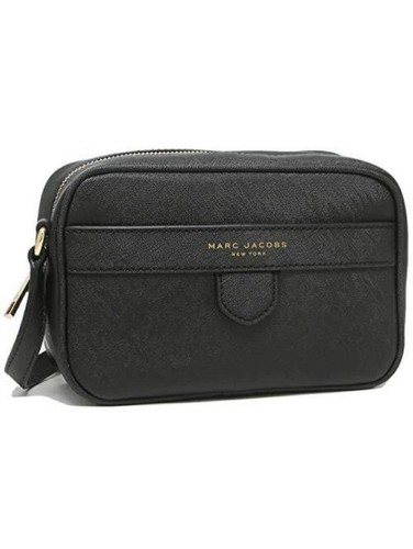 Marc Jacobs Black Liaison Saffiano Leather Crossbody Bag- New!