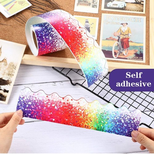 DIY Sticker Classroom Borders Stickers Decoration Border Trim Board Border - Picture 2 of 7