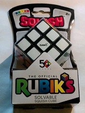 Brand New The Official Rubik  s Cube Squish Cube Solvable for Adults Kids Ages 8 