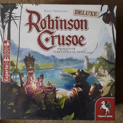 Robinson Crusoe deluxe - Brettspiel von Pegasus Spiele - neu - original verpackt