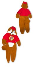 Buc-ee's Beaver Mascot Buc Body Suit Costume Pajamas Toddler - 3T
