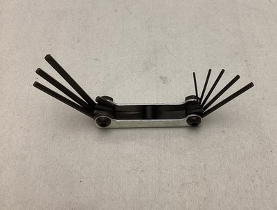 Eklind 20912 Handle Fold-up Hex Key Allen Wrench - 9pc set SAE Inch Sizes