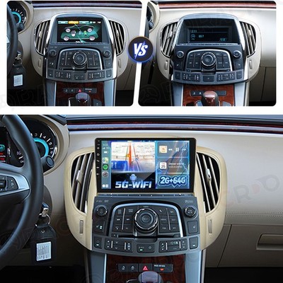 2+64G For Buick Lacrosse 2009-2013 CarPlay Android 15 Car Radio Stereo GPS WIFI