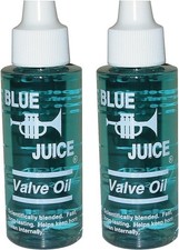 Blue Juice 2 Fluid Oz. Trumpet Valve Oil - pack of 2 Pack 2