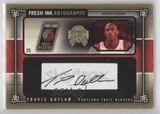 2004-05 Skybox Fresh Ink Gold 21/25 Travis Outlaw #FIA-TO Auto 9fl
