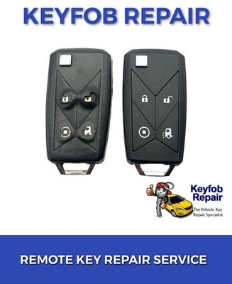 Repair Service for Renault lorry truck 4 button remote flip key fob case repair