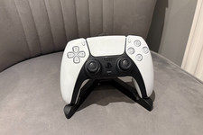 Sony PlayStation 5 DualSense Controller White Deep Cleaned Tested No Drift