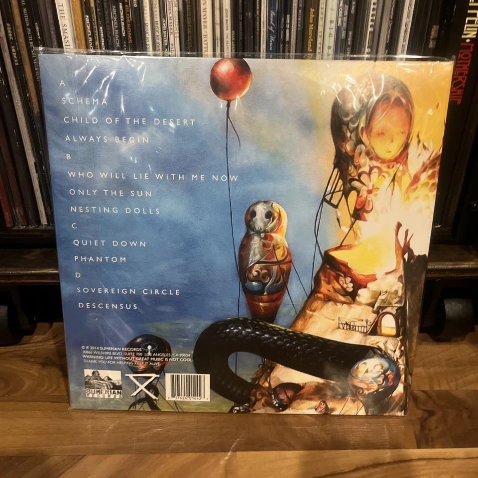 Circa Survive - Descensus 2xLP - Sumerian OG Press SEALED 2014 - Image 2 of 2