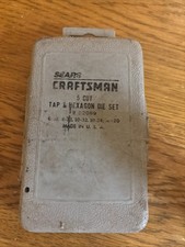 Craftsman Vintage 5 Cut Tap Hexagon Die Set 9-52069 USA missing pieces