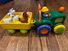 Kidoozie Funtime Tractor Farm Playset Complete Motion & Sounds - Works Great!