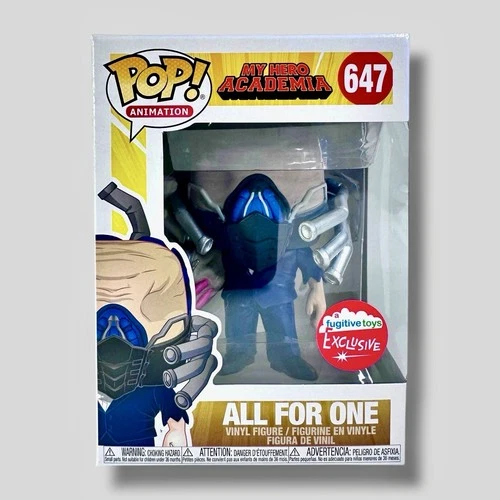 ⚡ Funko Pop! #647 All For One My Hero Academia Fugitive Toys Exclusive New