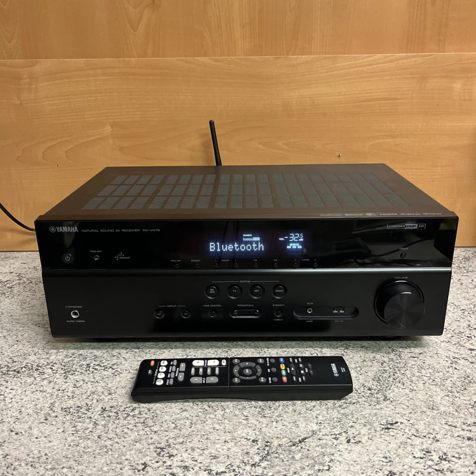 Yamaha RX-V479 AV Receiver HDMI USB Netzwerk , Bluetooth, Internetradio, App - Bild 2 von 4
