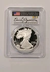 2022 W Proof American Silver Eagle Coin PCGS PF70 Emily Damstra Signed