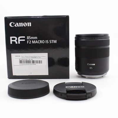 * OPEN BOX EXCELLENT * Canon RF 85mm f/2 Macro IS STM Lens