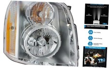 Passenger Side Headlight Assembly Compatible with 2007-2014 GMC Yukon Denali