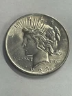 1923 Peace Silver Dollar, BU, Uncirculated, Presented By REEDERSONG