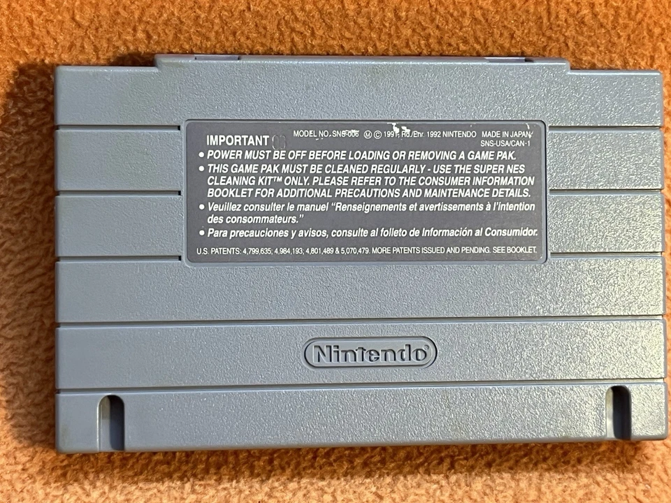 Robocop vs Terminator Super Nintendo SNES Original Authentic Game! - Image 3 of 4