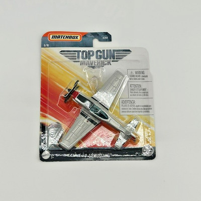 Matchbox Top Gun Sky Busters North American P-51 Mustang Die-cast