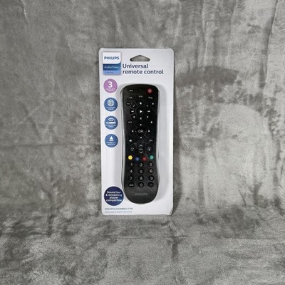 Philips Universal Remote Control, Audio/Video 3 device Black, SRP9232D/27 NEW