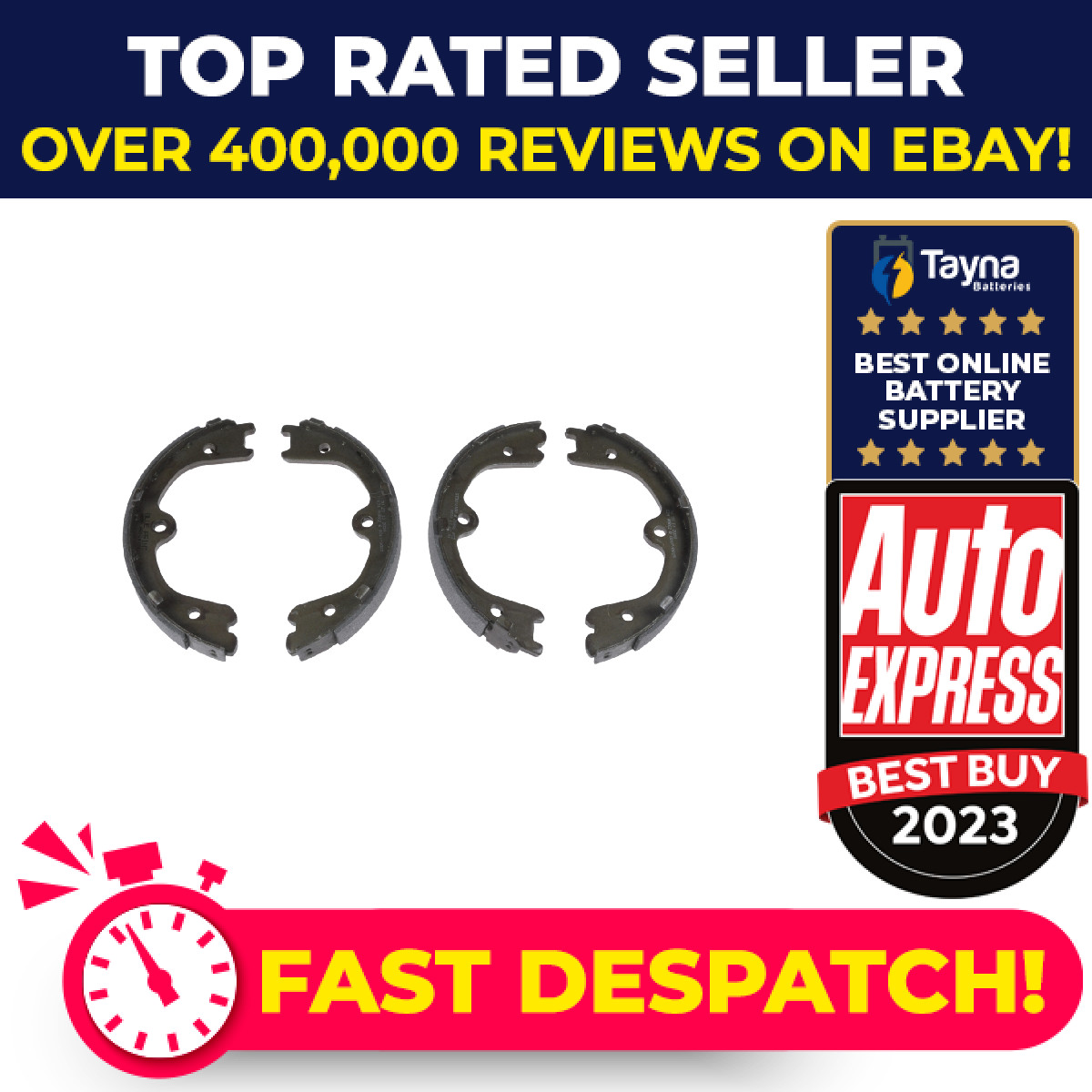 Handbrake Shoes Set fits NISSAN MURANO Z50, Z51 3.5 03 to 14 Parking Blue Print