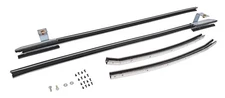 JEGS Quarter Glass Run Channel Kit for 1973-1974 Chevrolet Nova [2-Door Sedan,