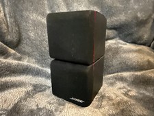Bose Red Line Double Cube Adjustable Satellite Acoustimass Speakers, Black