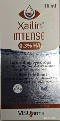 Xailin Intense 0,3% HA 10 ml Neu & Kostenlose Lieferung 