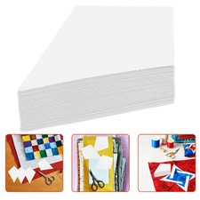 100 Pcs Paper Piecing Templates For Quilting Patchwork Crafting Sewing Supplies