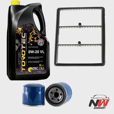Kit de filtro de aceite, filtro de aceite y aire Hyundai IONIQ Hybrid 1.6 GDi 2016-2022 5L 0W-20