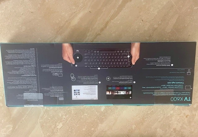 NEW SEALED BOX Logitech K600 Wireless TV Keyboard with Integrated Touchpad - Image 2 of 4