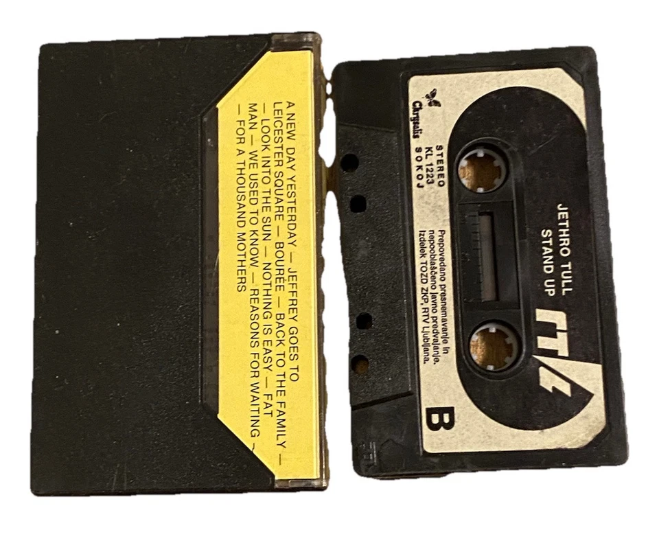 JETHRO TULL -Stand Up, Cassette Tape- Rare Yugoslavian edition- Near Mint - Image 2 of 4