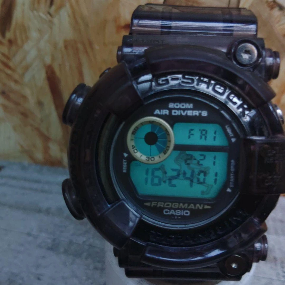 卡西欧 G-Shock Frogman MIB2 钛表定制表圈表带 数字手表 — 第 2/4 张图片
